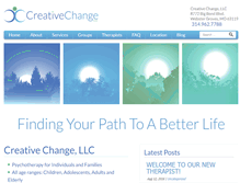 Tablet Screenshot of creativechangestl.com